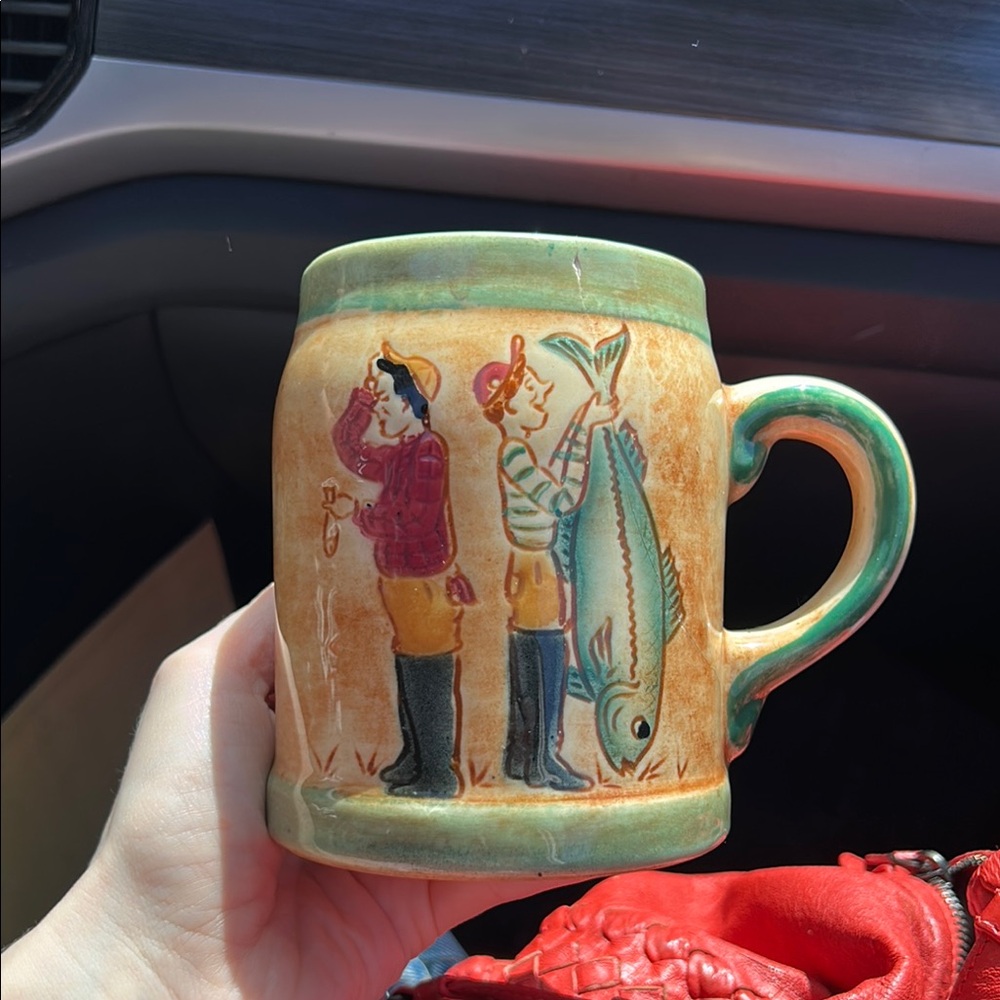 Pennsbury Pottery - Vintage Fisherman Ceramic Mug